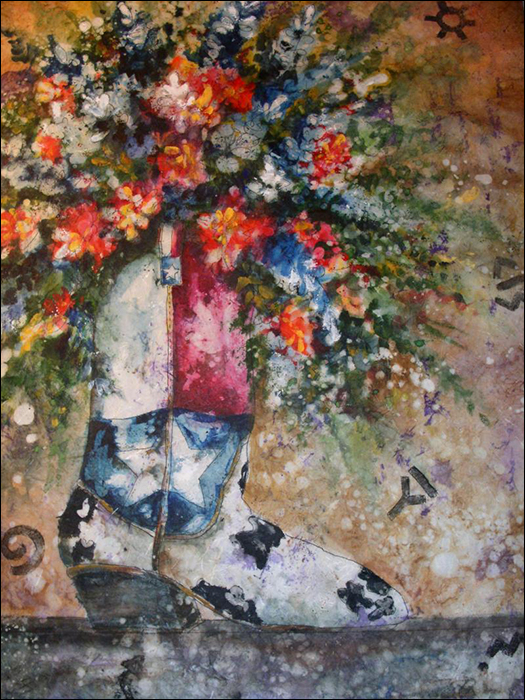 Marty Caldwell, Wax Batik